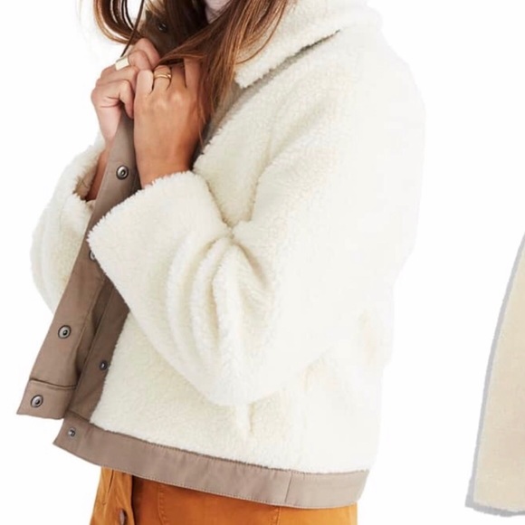 Madewell Jackets & Blazers - Madewell Portland Sherpa Jacket